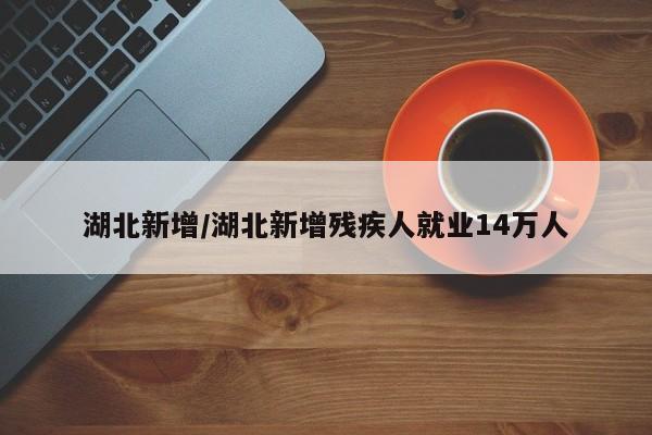 湖北新增/湖北新增残疾人就业14万人